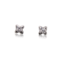 Ohrringe Recarlo Dame in Weißgold Diamante 0.40 Ct XD025/040 - XD025/040